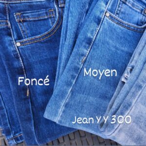 Jean bleu tres foncé coupe WIDE