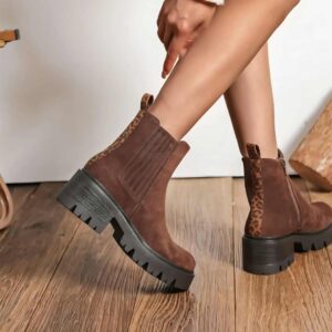 Bottines chocolat