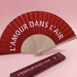 Eventails "L amour dans l air "