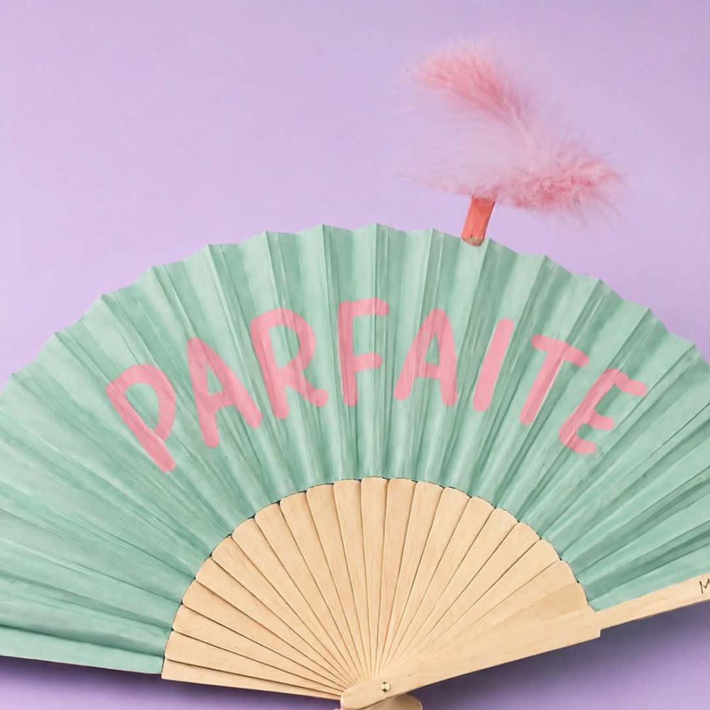 Eventails "Parfaite "