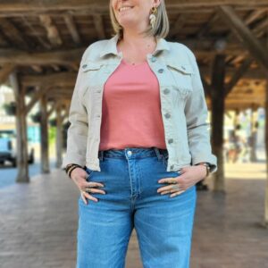 Jean super wide