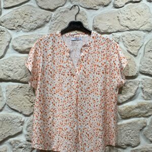 HAUT orange a pois GT