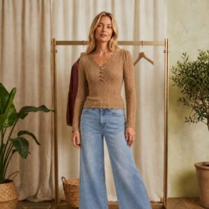 Jean bleu clair moyen coupe WIDE