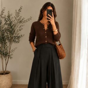 Gilet marron