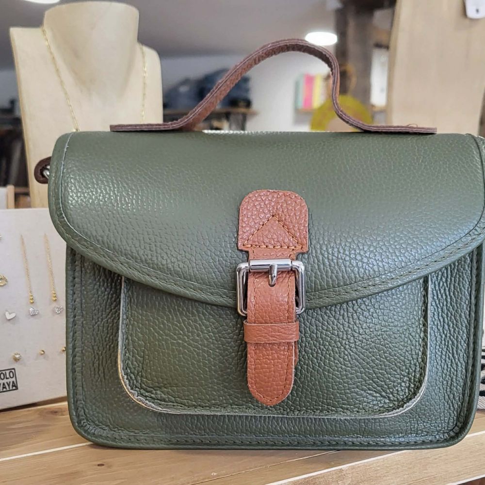 Sac Cartable Kaki