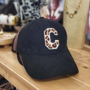 Casquettes velours noire