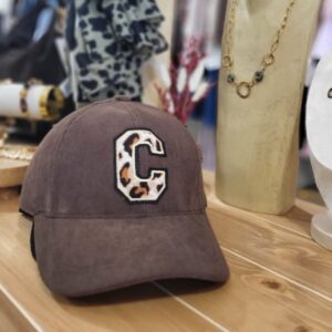 Casquettes velours chocolat